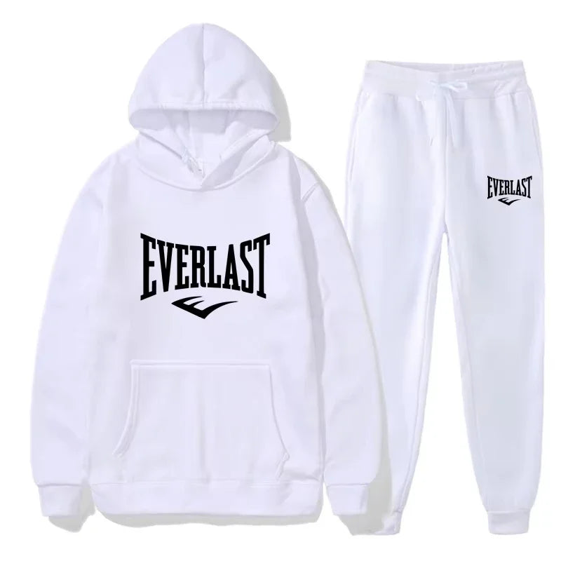 Men's EVERLAST Gym Hoodie & Running Set