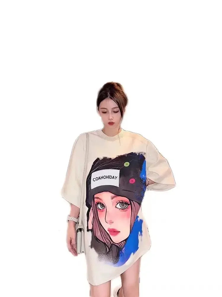 Women's Cotton Summer T-Shirt – Cute & Versatile