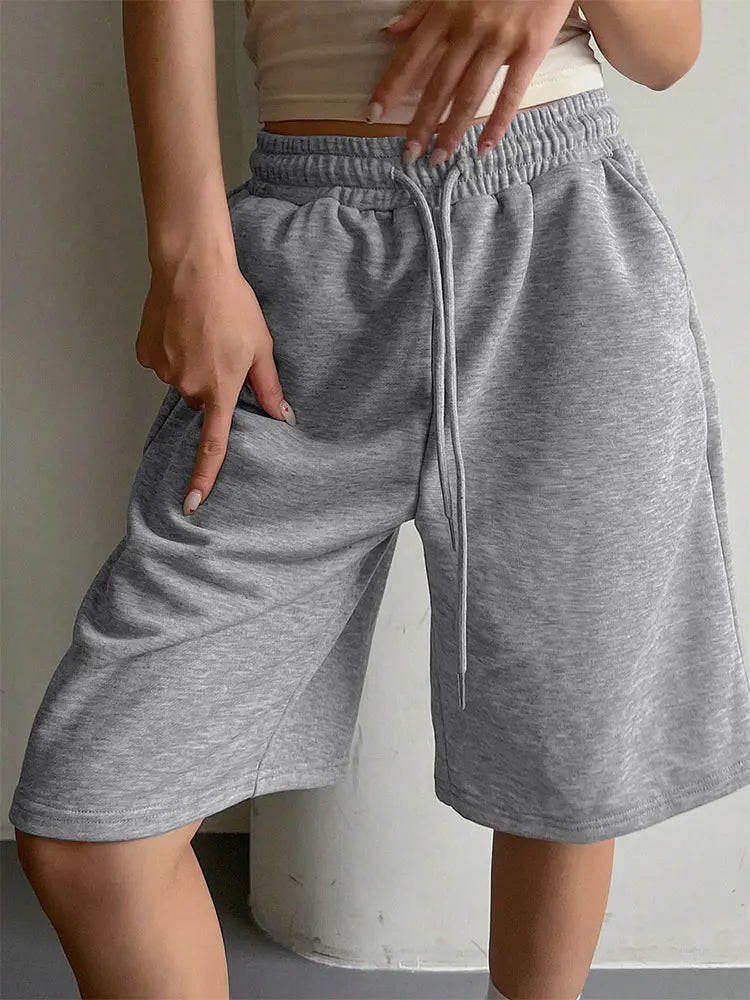 Women's summer lace-up shorts – casual & versatile