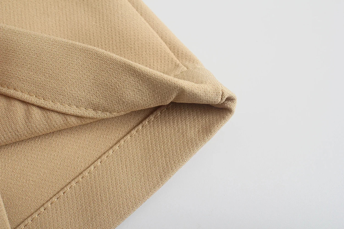 TRAFZA Women High Waist Slim Pants Office & Street Style 2024