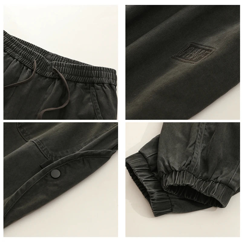 Men’s Oversize Cargo Pants Streetwear Joggers