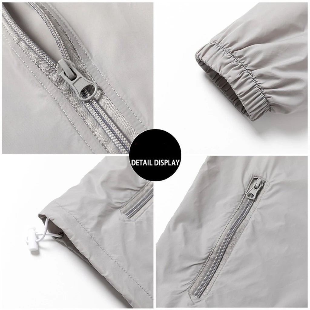 Ice Silk Hiking Jacket Quick-Dry, Sun Protection, Outdoor Camping & Fishing Coat