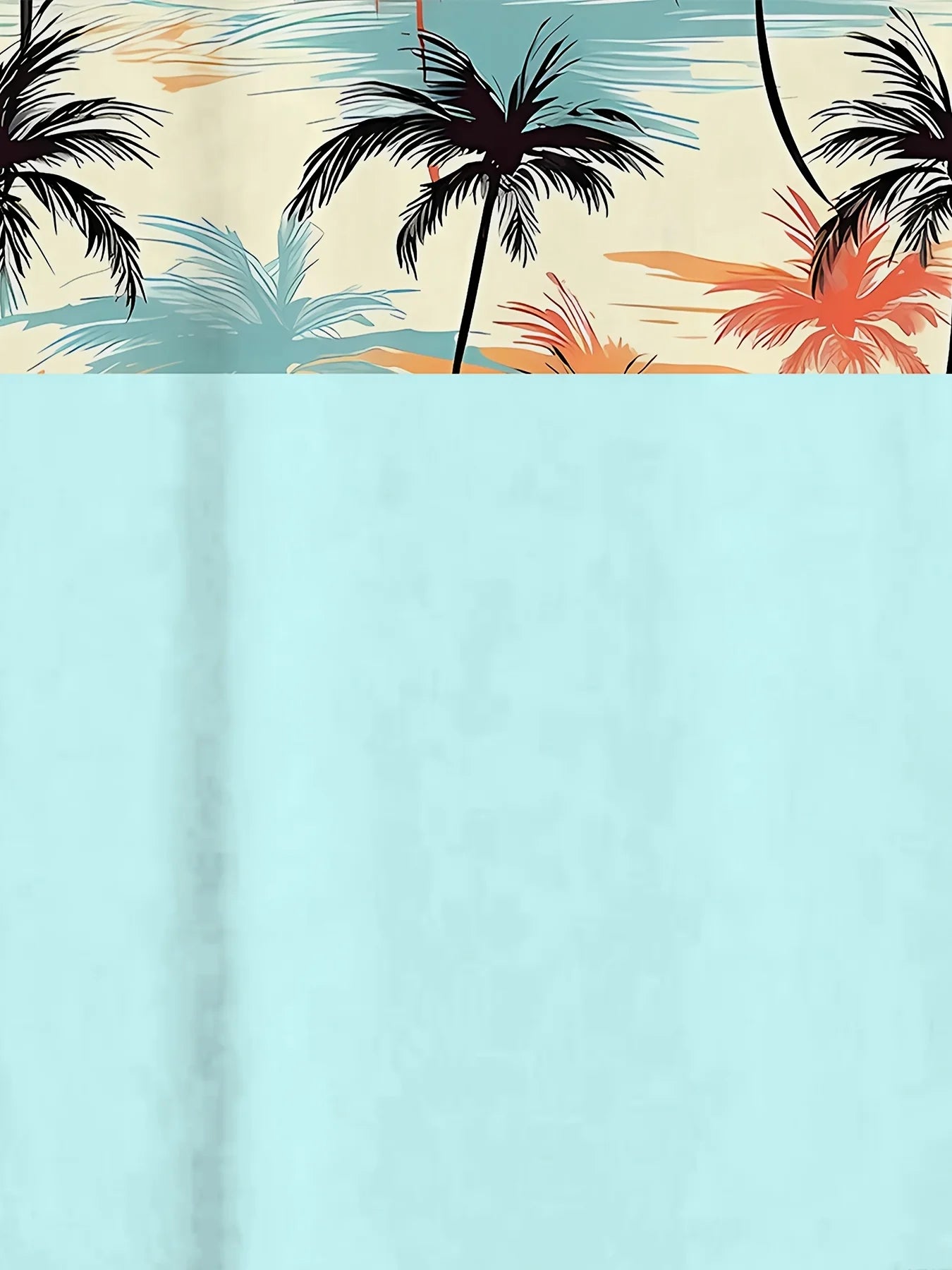 Men's Summer 2025 3D Hawaiian Beach Set