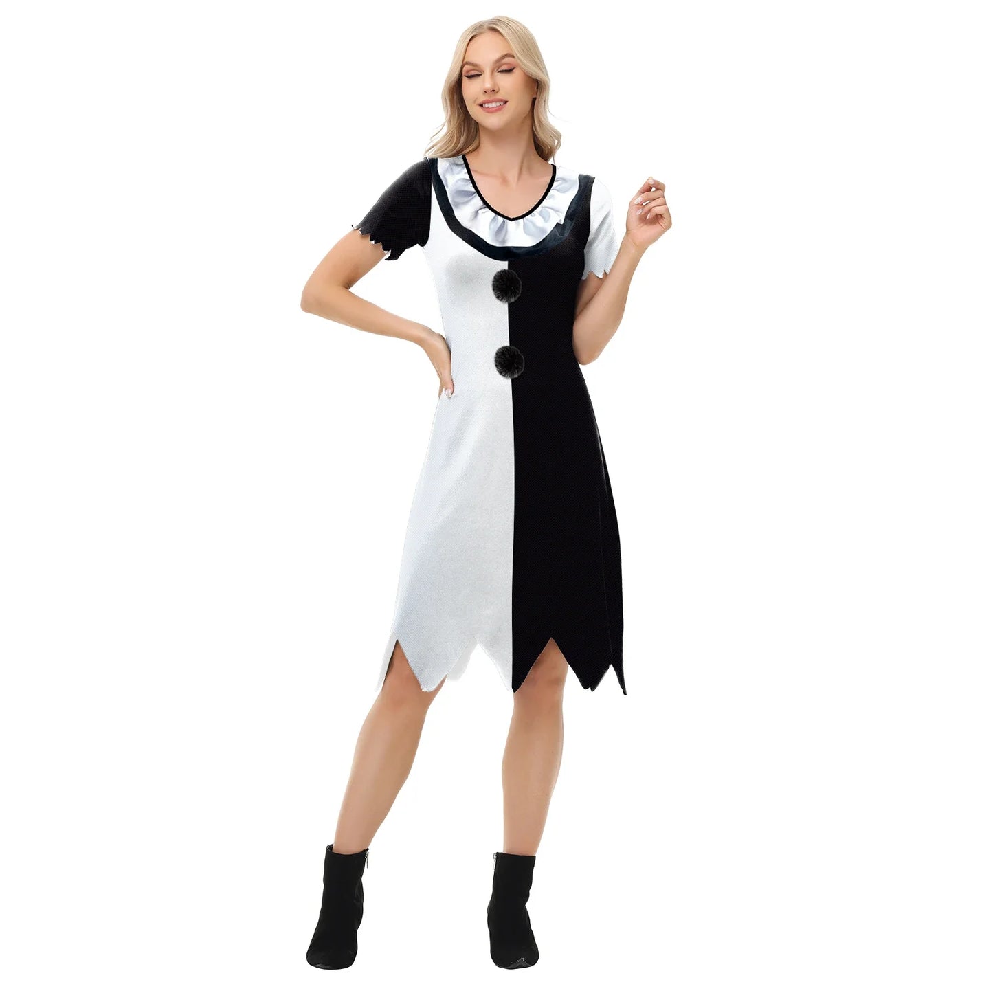 Terrifier 3 Clown Cosplay Dress for Women
