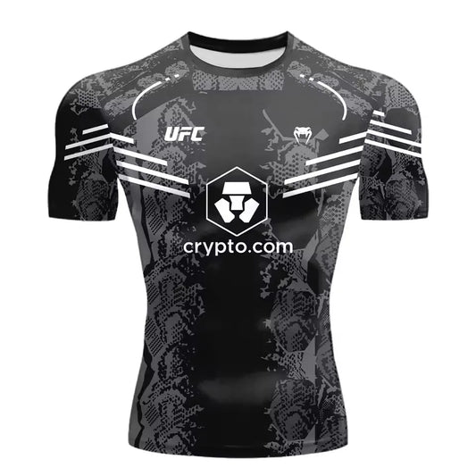 UFC Boxing T-Shirt – Summer Quick-Dry Top