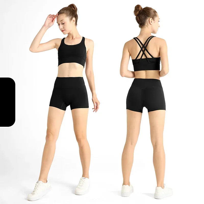 2Pcs Women’s Yoga Set – Bra & Leggings