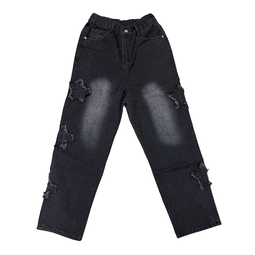 Men's Gothic Wide-Leg Y2K Jeans