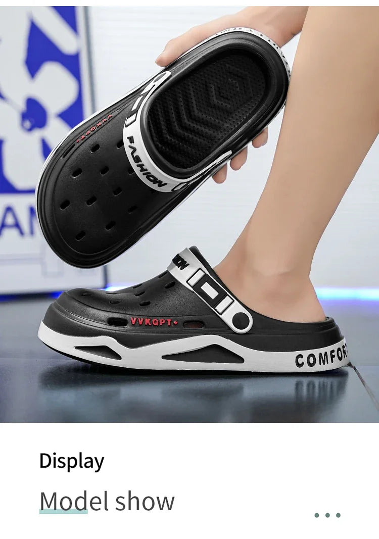 Men's EVA sandals, casual comfortable, outdoor beach garden