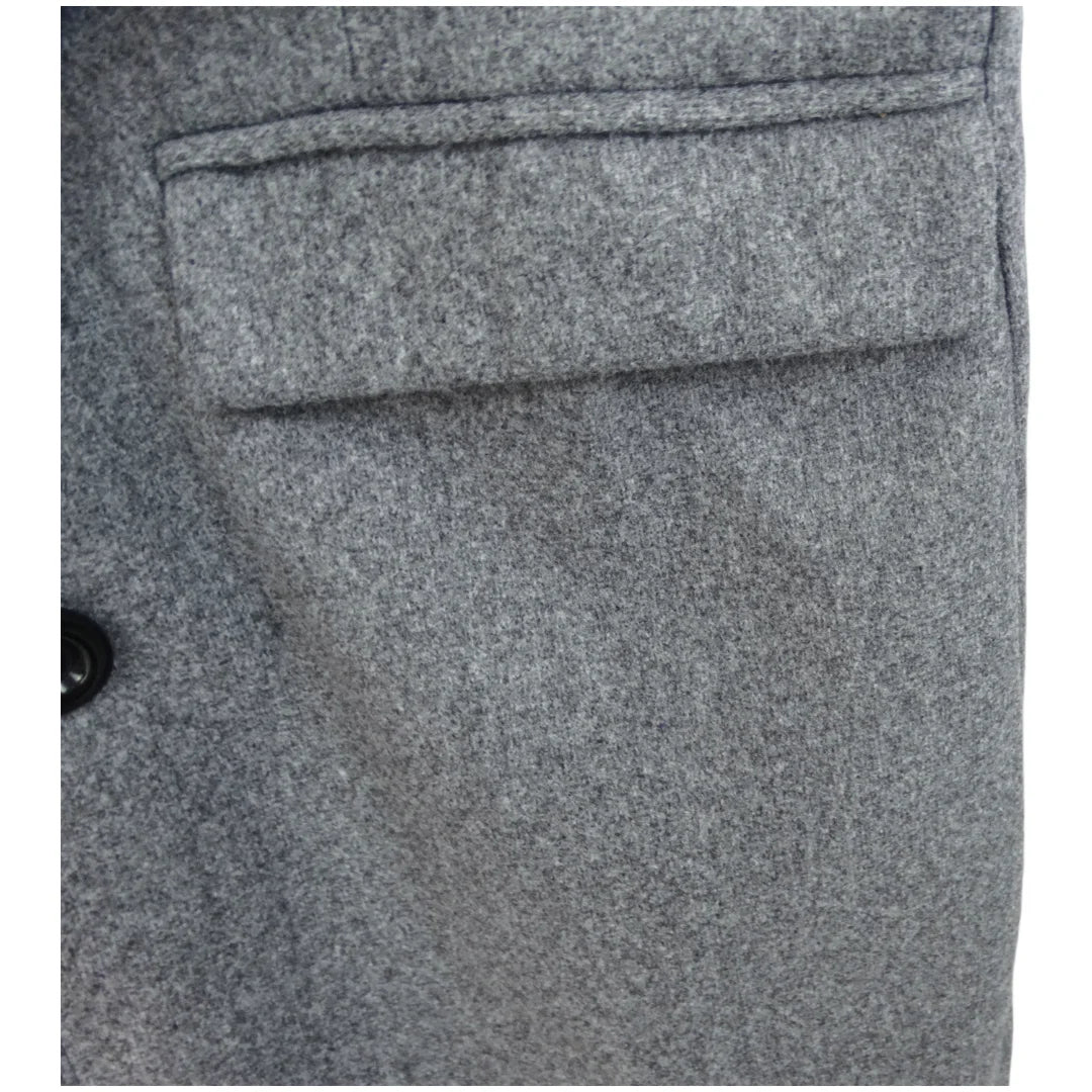 Men's Autumn Jacket, Lapel Coat, Casual Windbreaker, Winter Outerwear