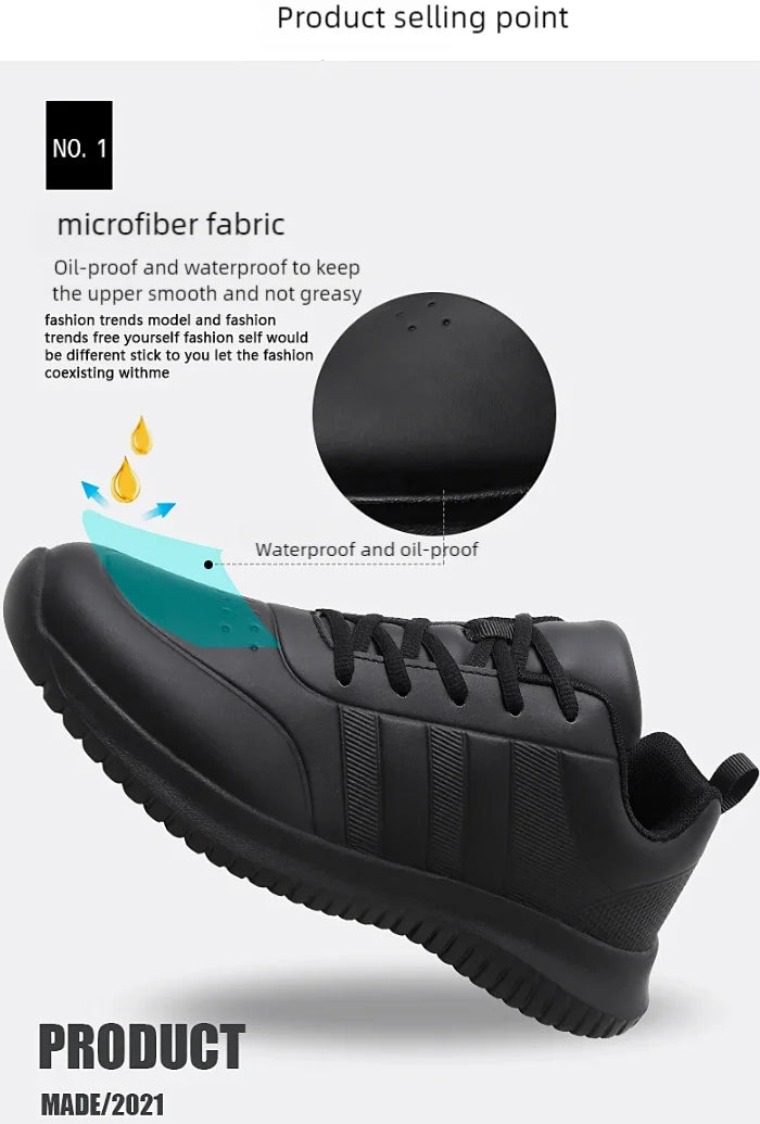 Couple Chef Shoes Lightweight Soft Sole Comfort Work