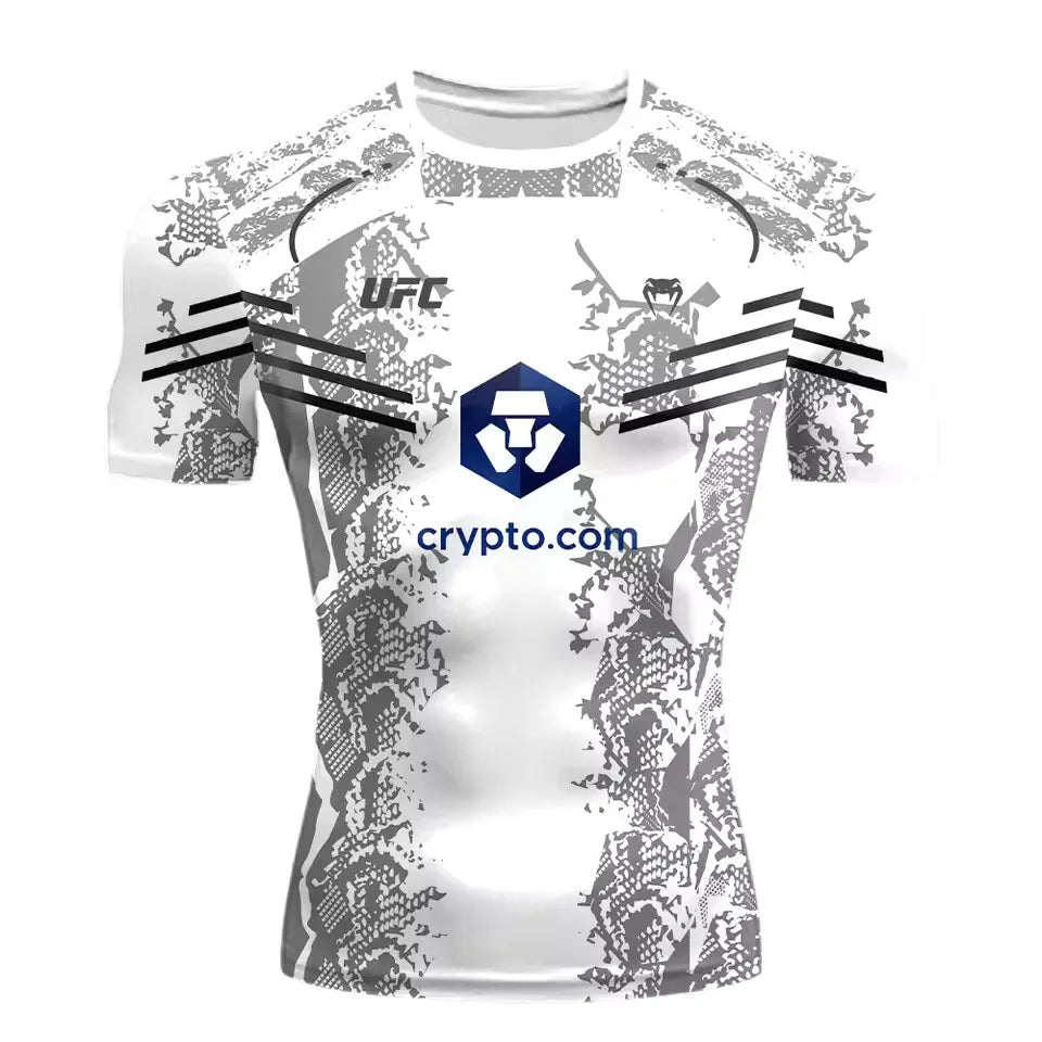 UFC Boxing T-Shirt – Summer Quick-Dry Top