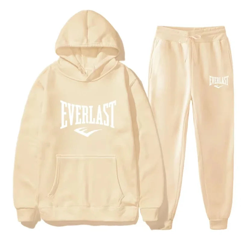 Men's EVERLAST Gym Hoodie & Running Set