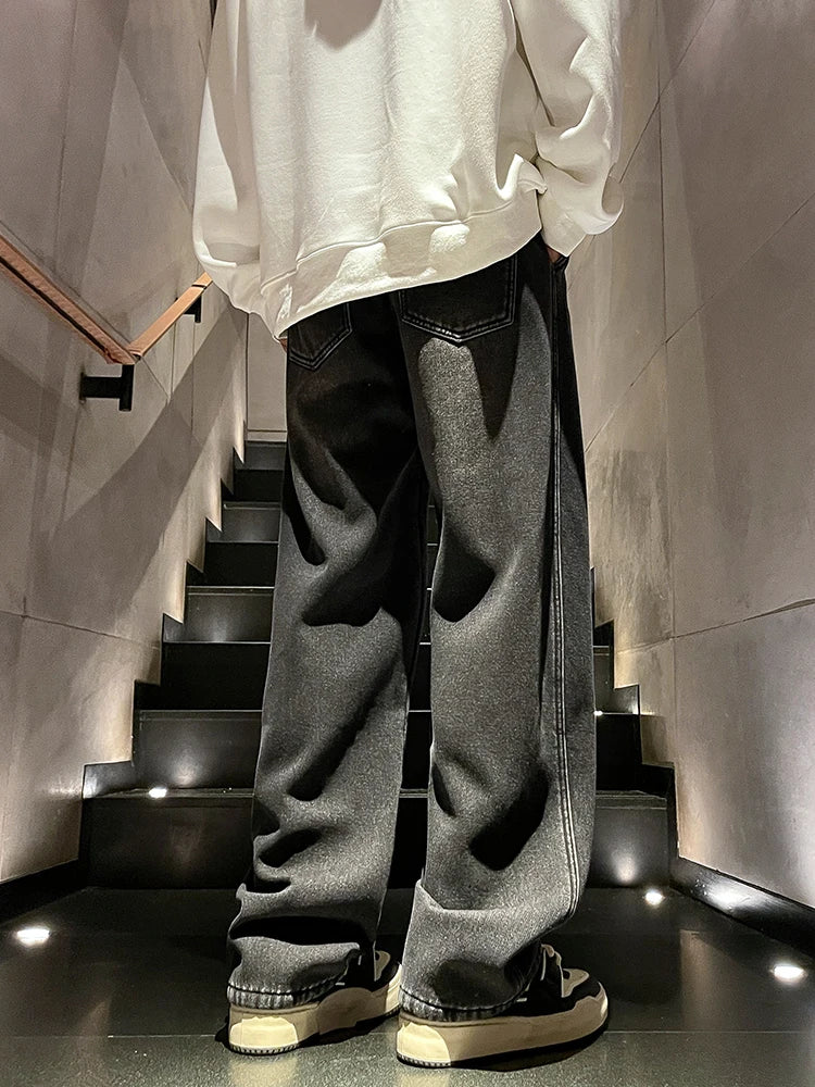 Winter Jeans, Korean Style, Fleece Lined, Warm Denim