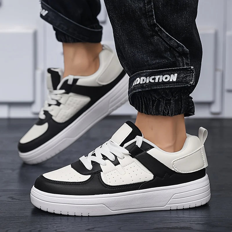 Men's Thick-Soled Sneakers, Height-Boost, Casual, Sports  Non-Slip