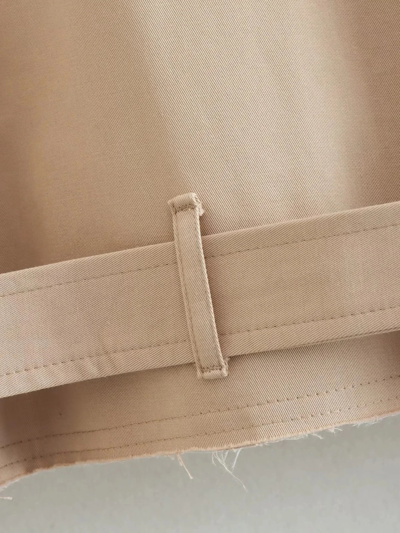 Women’s Cropped Trench Jacket – Vintage Streetwear 2024