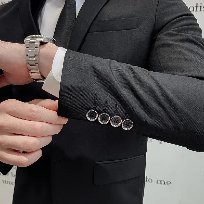 Gentleman Fashion Suit for Men – Slim Fit Business & Wedding Style