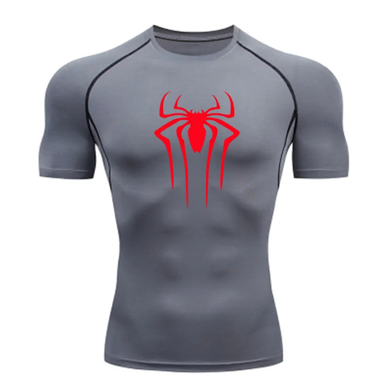 Men’s Compression Gym T-Shirt – Quick Dry Sport Tee