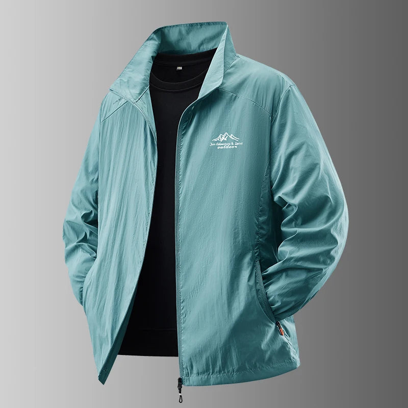 5 Men's Summer UV Protection Ice Silk Lightweight Jacket 2025