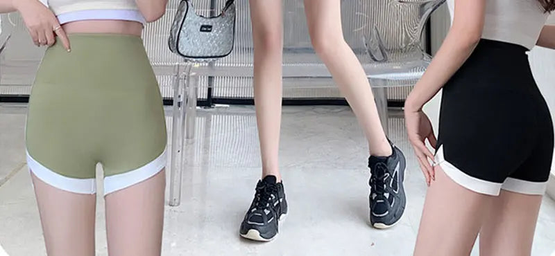 Women's Summer High Waisted Safety Shorts – Thin Shark Pants