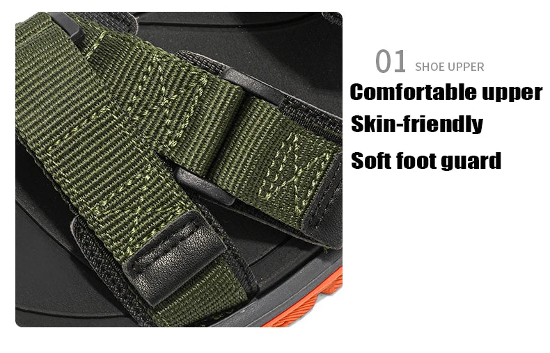 Men’s Summer Sandals Breathable Beach Hiking Casual Shoes
