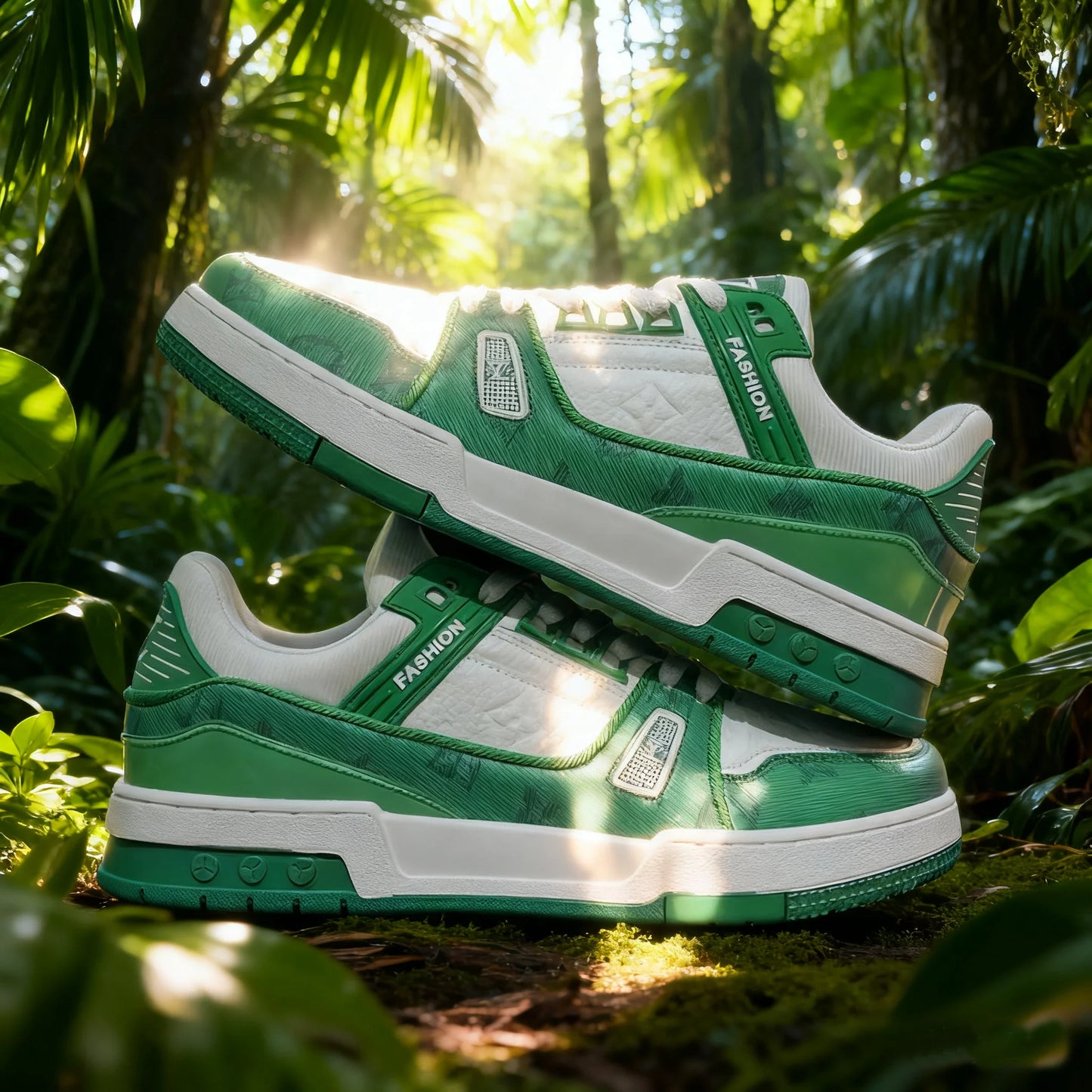 Luxury 2025 LV sneakers, unisex casual fashion shoes