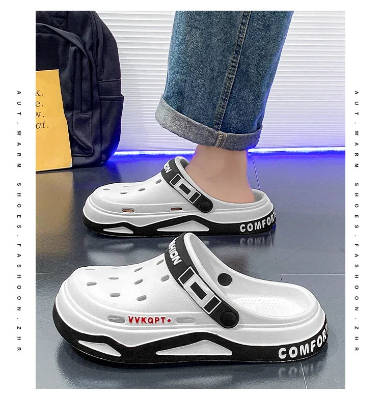 Men's EVA sandals, casual comfortable, outdoor beach garden