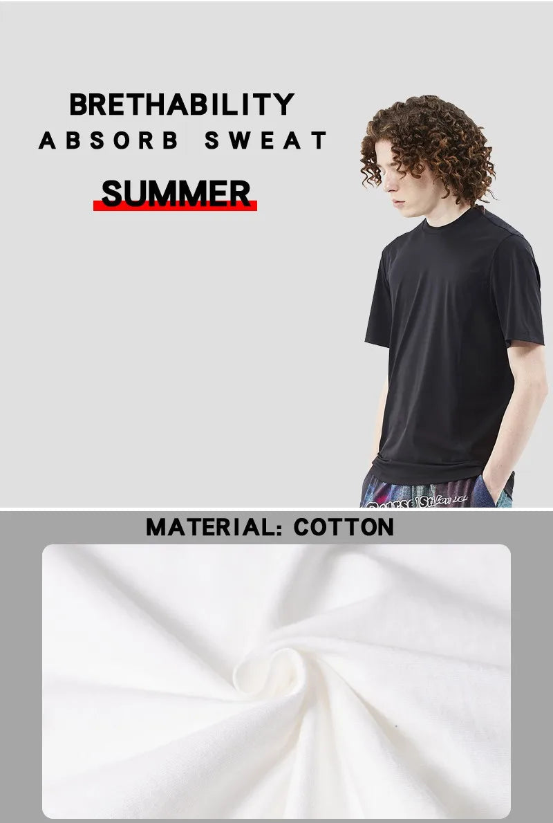 New York Art Cartoon Bear Sunset Cotton T-Shirt