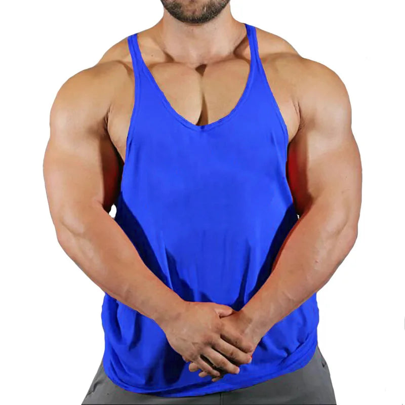 Men’s Quick Dry Gym Tank Top – Sleeveless Fitness Vest