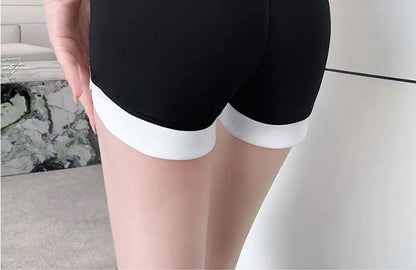 Women's Summer High Waisted Safety Shorts – Thin Shark Pants