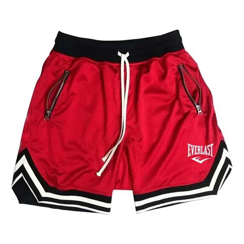 EVERLAST Men's Basketball Mesh Shorts Summer Casual