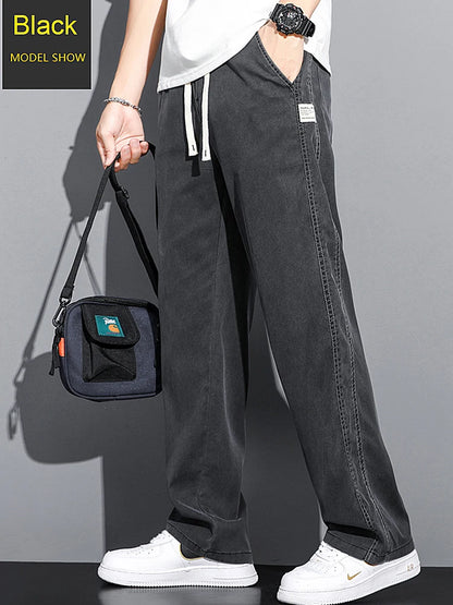 Men's Spring/Summer Soft Lyocell Loose Jeans