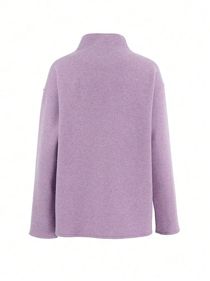 Stylish Women's Wool Coat Warm Autumn Winter Outerwear