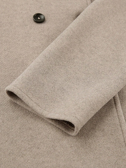 Stylish Women's Wool Coat Warm Autumn Winter Outerwear