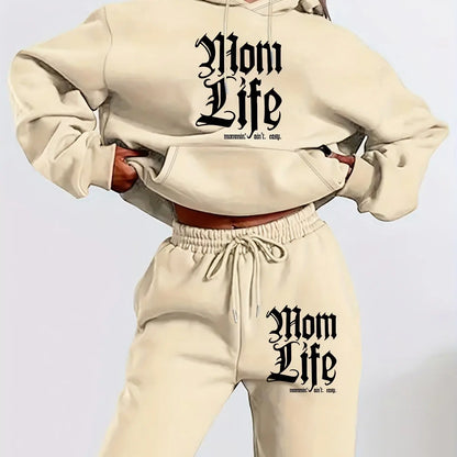 Women's Winter Hoodie & Sweatpants Set