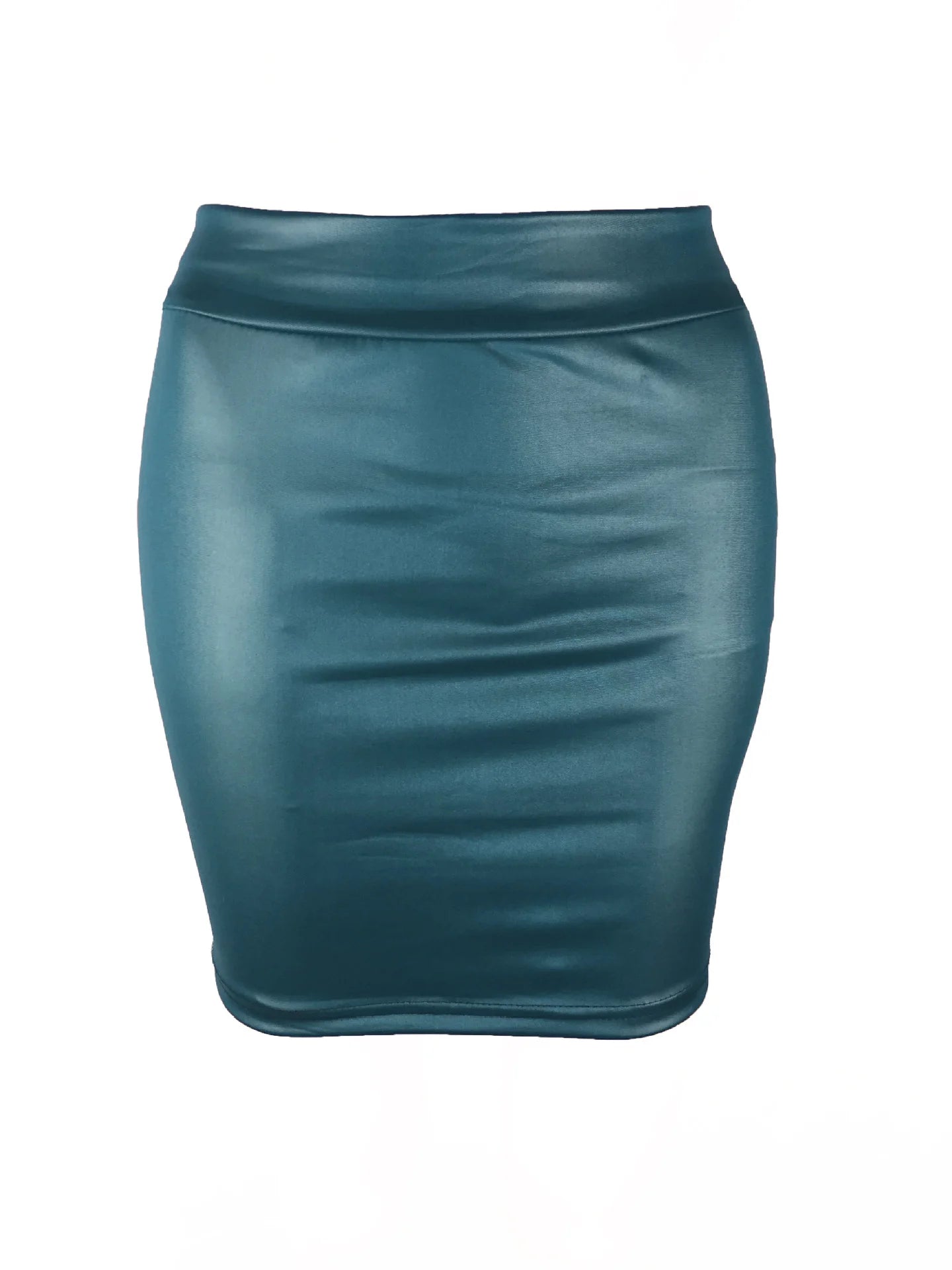 Women Summer High-Waist Mini Bodycon Skirt