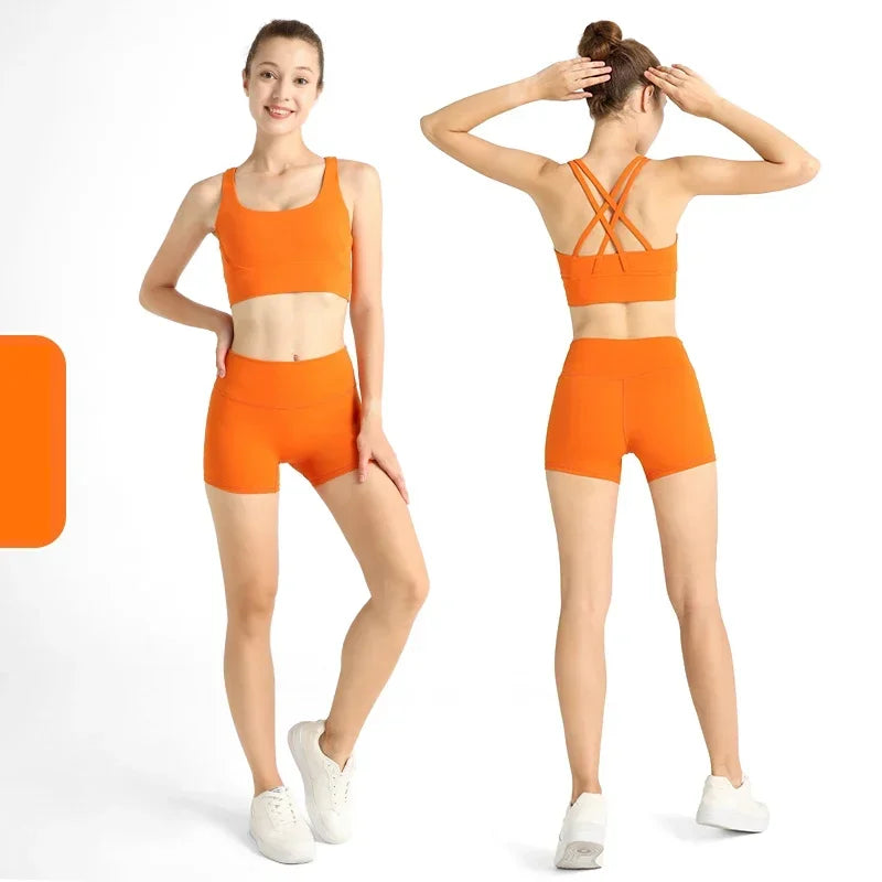 2Pcs Women’s Yoga Set – Bra & Leggings