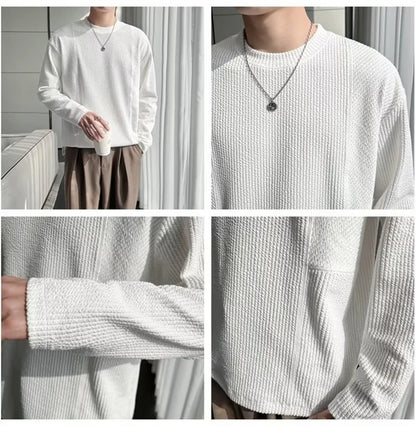 Men's long sleeve T-shirt casual sports fitness running