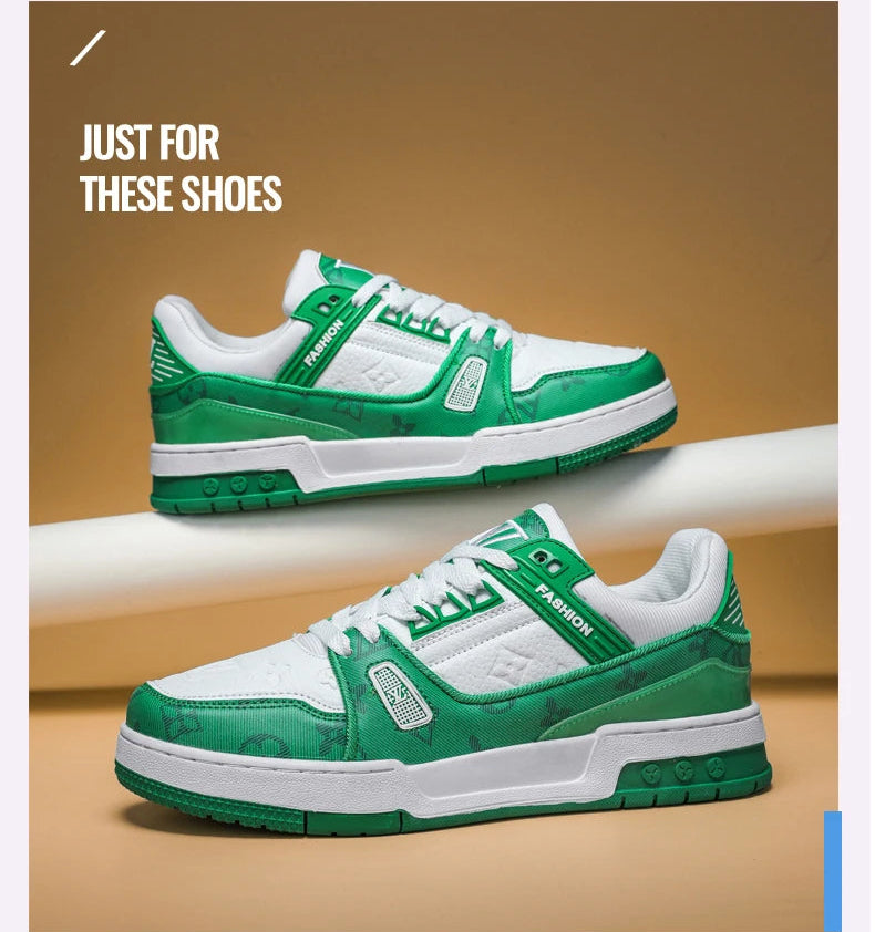 Luxury 2025 LV sneakers, unisex casual fashion shoes