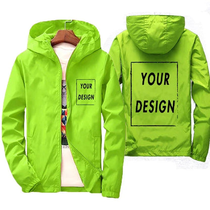 Men's Waterproof Autumn Jacket Windbreaker Casual Outdoor Warm