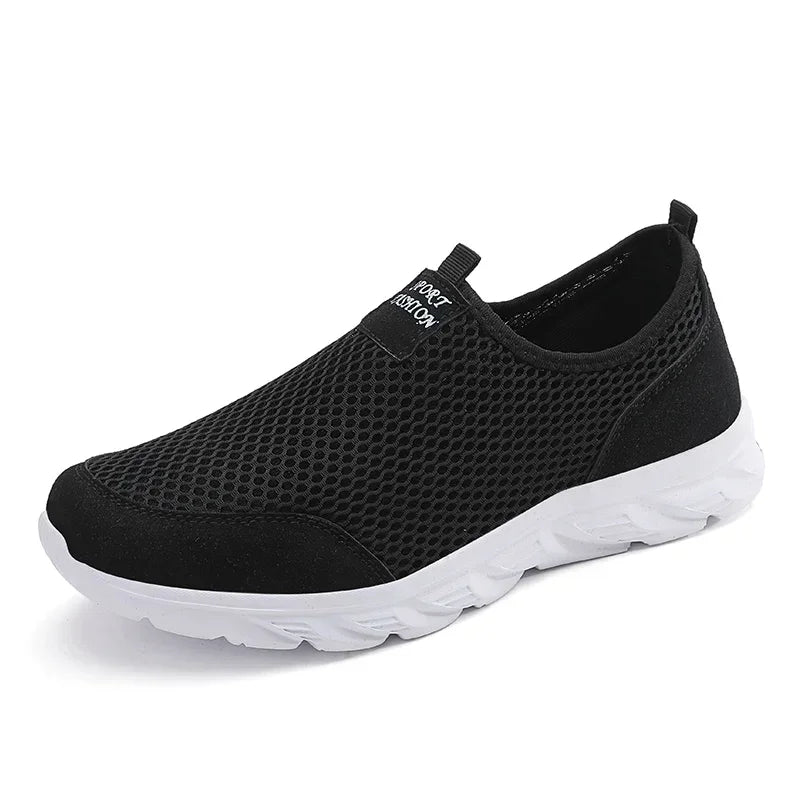 Lightweight breathable men's running shoes mesh sneakers