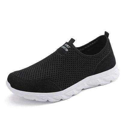 Lightweight breathable men's running shoes mesh sneakers