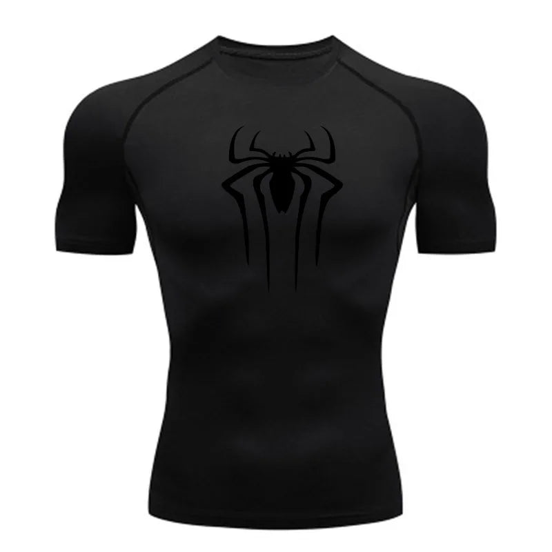 Men’s Compression Gym T-Shirt – Quick Dry Sport Tee