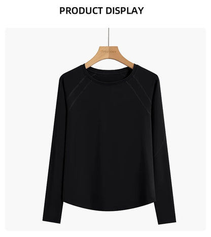 Women Yoga Shirt Quick-Dry Breathable Workout Activewear