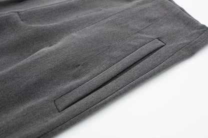 TRAFZA Women High Waist Slim Pants Office & Street Style 2024