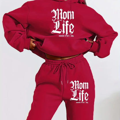 Women's Winter Hoodie & Sweatpants Set