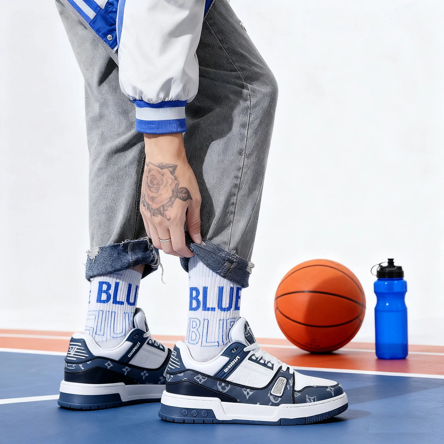 Luxury 2025 LV sneakers, unisex casual fashion shoes