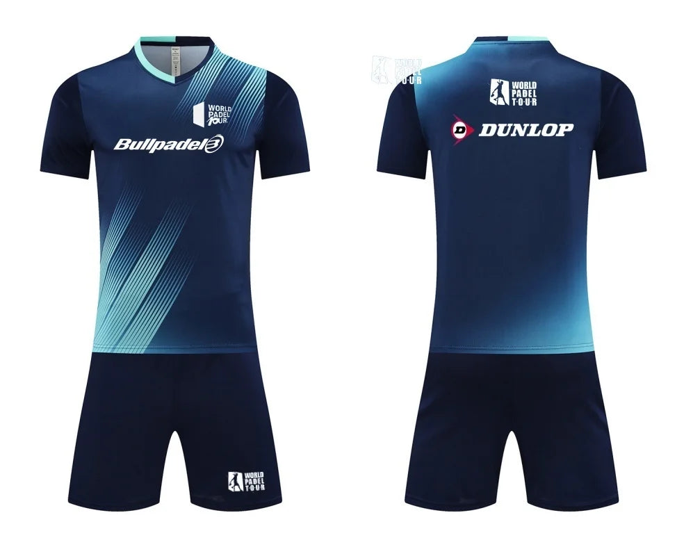 Men's Summer T-shirt & Shorts Set Stylish Tennis & Badminton Sportswear