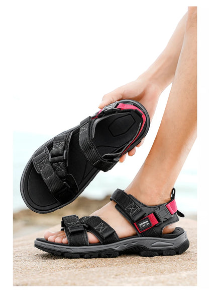 Men’s Summer Sandals Breathable Beach Hiking Casual Shoes