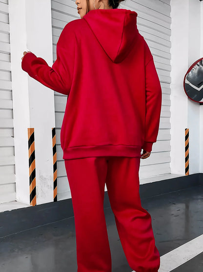 Women's Winter Hoodie & Sweatpants Set