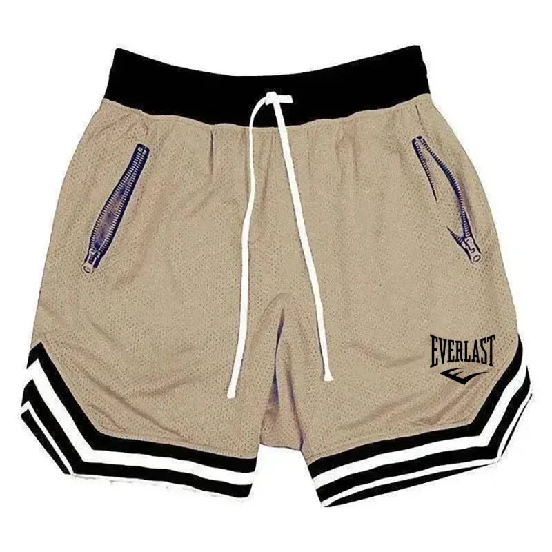 EVERLAST Men's Basketball Mesh Shorts Summer Casual